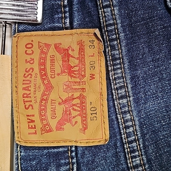 LEVI'S 510 30x34 skinny jeans - Picture 5 of 8